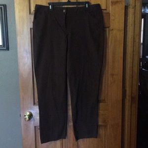 White Stag Brown Pants. Size 16 average.